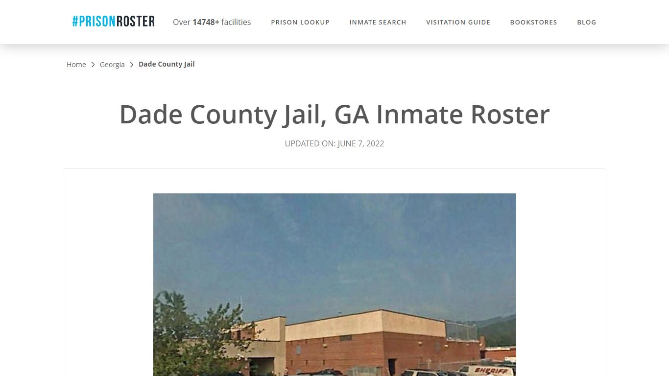 Dade County Jail, GA Inmate Roster - Prisonroster